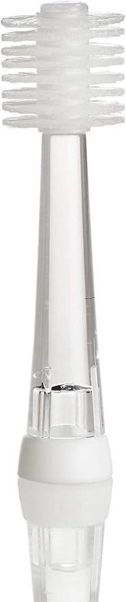 Brilliant Lumi 360 Round Head Travel Sonic Electric Toothbrush for Adults - Tooth Brush with LED Microfiber Bristles Gentle Sonic Technology for a Brilliant Smile Vibrating Toothbrush 4 Brush Heads