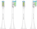 Electric Toothbrush Heads Replacement Compatible for SOOCASX1 X3 X3U X5 Teeth Brush Replacement Heads(White 4 pcs)