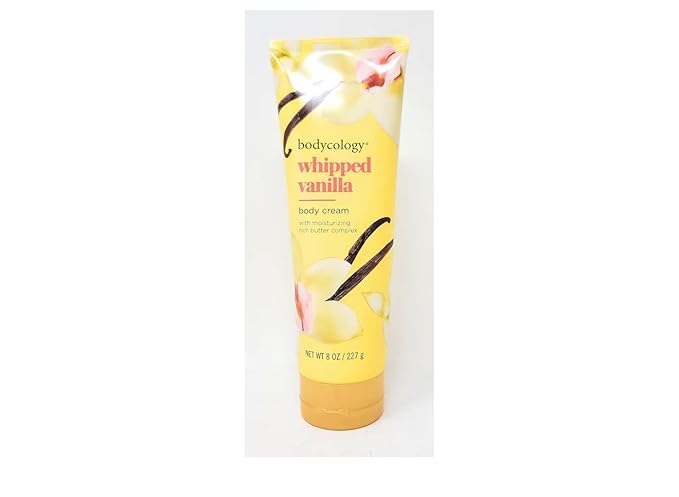 Whipped Vanilla 2 in 1 Body Wash and Bubble Bath 16 fl oz &amp Whipped Vanilla Body Cream 8 oz (Pack of 2)