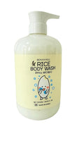 Bonny Hill JUMBO SIZE Rice Body Wash 1000ml/33.81 fl. oz with Pump Dispenser
