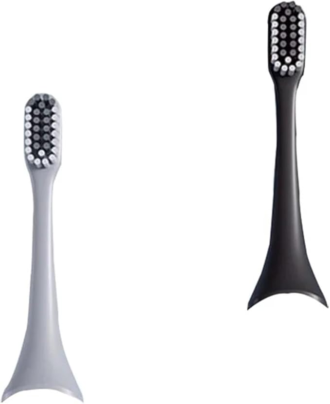 Compatible for ENCHEN Aurora t+ - Adult Replacement Toothbrush Head Accessory Nozzle(2PCS Gray)