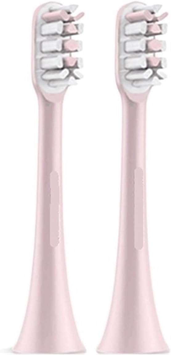 Compatible for SOOCAS Electric Toothbrush Heads Replacement X1 X3 X3U X5 Teeth Brush(Pink 2 pcs)