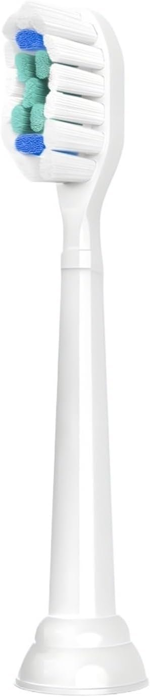 Compatible for Replacement Toothbrush Heads Compatible with Philips Sonicare Electric Brush Head 1100 2100 4100 5100 5300 6100 7500(White-20 Pcs)