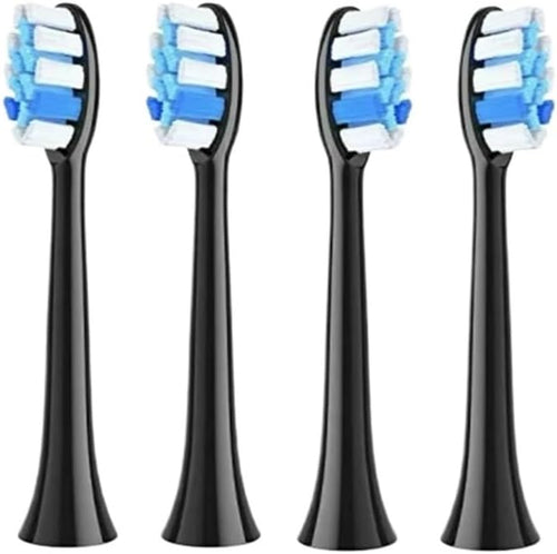 /8/16pcs Compatible For Fairywill P11 T9 P80 Electric Toothbrush Heads Compatible With Fairywill P11 T9 P80 Electric Toothbrush(8BLACK)