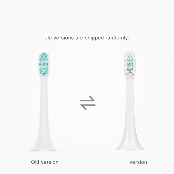 Compatible for 6PCS T300 T500 Toothbrush Head Teethbrush Replacement Heads Acoustic Clean(6PCS Sensitive Heads)