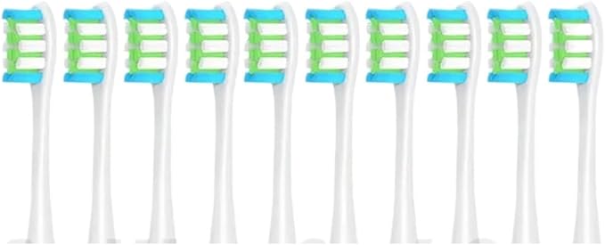 Replaceable Brush Head Compatible for Air 2 /SE/X/X PRO/ Z1/ F1 Toothbrush Vacuum Bristle Nozzle20 Pcs(White)