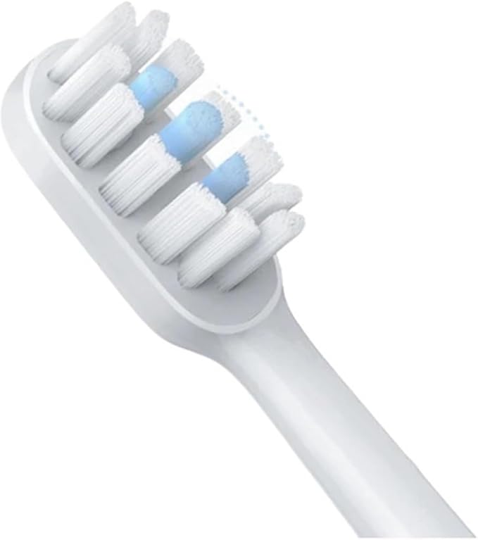 Replacement Toothbrush Heads Compatibility for Mijia Sonic T300 T500 T500C Tooth Brush(T300T500 T500C 6pcs)