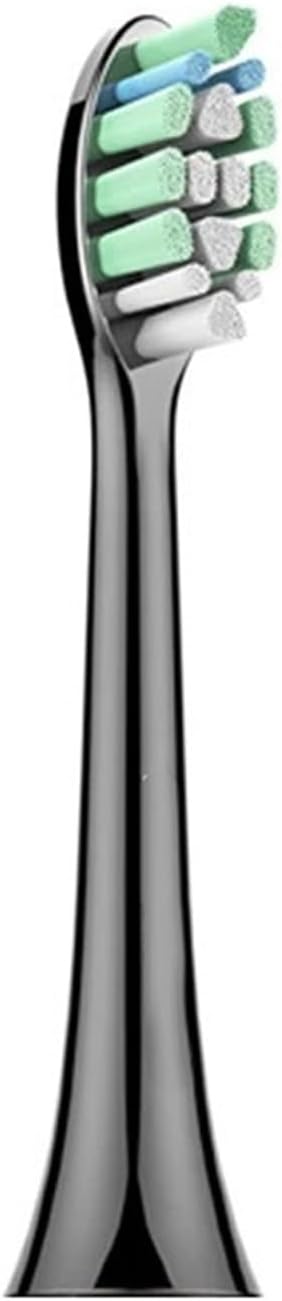 NB-1 Replacement Toothbrush Heads Soft Sristle Brush Head for Sonic Electric Teethbrush(Black Soft 8)