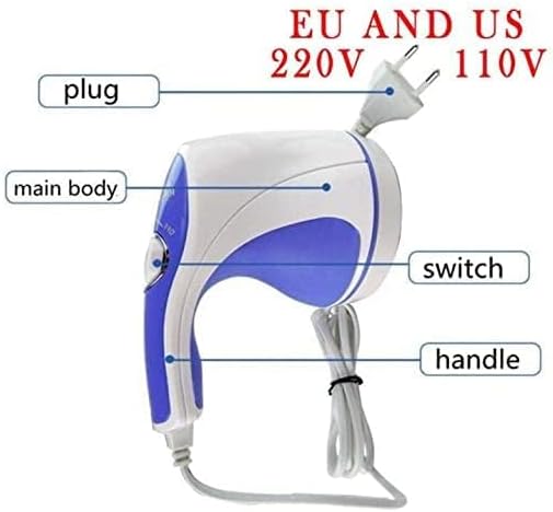Acupressure Products Manipol Complete Body Head Neck Shoulder Back Leg Foot Pain Relief for Men Women for Fat Reduction Joint Pains Massager (White)