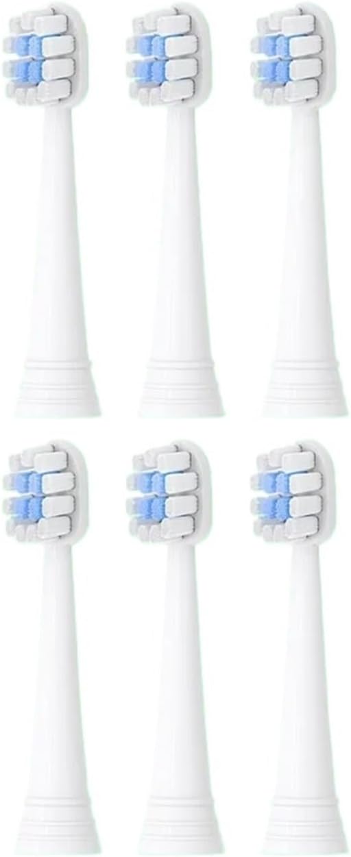 AdaptingCompatible for LEBOND to Replace Electric Toothbrush Head Lebooo/M3MAME/i2/i3/i5/V2/M1(Silver)