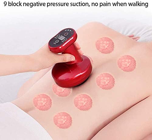 Electric Scraping Instrument Lymphatic Drainage Cupping Suction Machine Massager