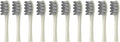 Replaceable Brush Head Compatible for Air 2 /SE/X/X PRO/ Z1/ F1 Toothbrush Vacuum Bristle Nozzle20 Pcs(Gray White)