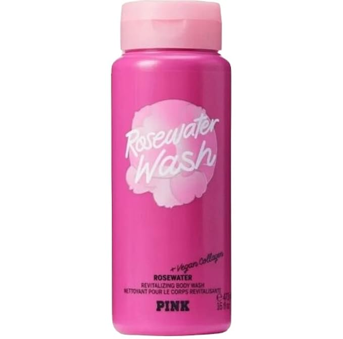 Victoria's Secret Pink Rosewater Refreshing Body Wash 16 oz (Rosewater)