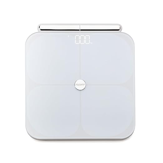 FlexFit Scale for Body Weight and Fat Percentage 8 Electrodes High Precision Digital Scale Accurate Measurement of 56 Body Indicators Bathroom Smart Scales