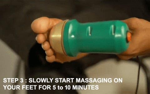 Generic Electric Kansya Wati for Foot Massage/Acupressure Tool Therapy Ayurvedic Kansa wati Foot Massager Green