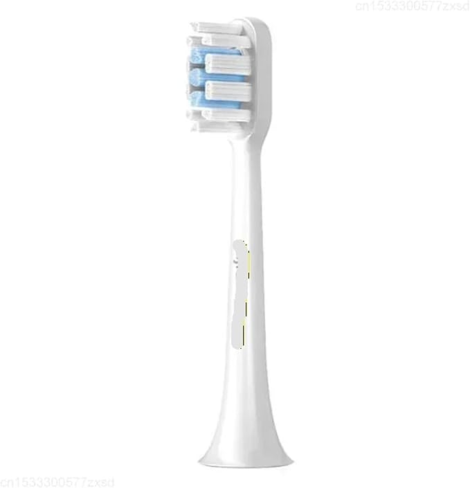 Compatible for Mijia Electric Toothbrush Head T100 T200 T300 T301 T302 T700 Replacement Heads Soft Bristle Brush(3pcs Blue T301 T302)