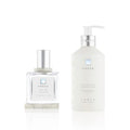 Zents Eau de Perfume (Fresh) &amp Hand &amp Body Wash Set | Linden Blossom Cucumber &amp Lemon | Moisturizing Anti-Aging Cleanser with Organic Shea Butter &amp Aloe | 1.69 oz &amp 10 oz