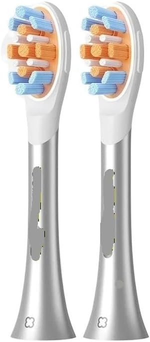 Compatible for Oclean Children's Electric Toothbrush Head Soft Bristles Interactive Design Gum Protection Baby Full Effect Cleaning Accessory(Oclean P3K6 2Pcs)