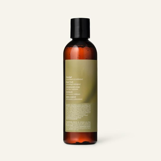 KHADI LEMON LIME BODYWASH – Ayurvedic Shower Gel – 100% Natural – Intensely Cleanses &amp Cares – Revitalizing Lime Lemon &amp Bergamot – 200ml