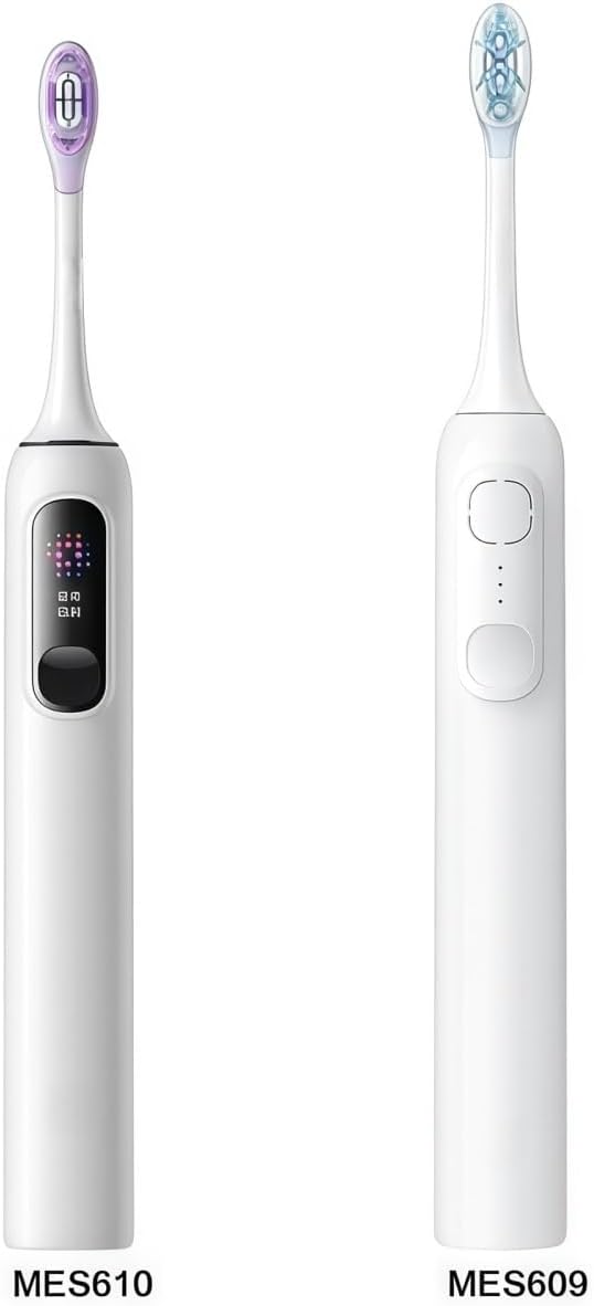 Replacement Brush Heads Compatible with Mijia MES609/610 Pro Sonic Sweep Vibration Toothbrush Head Electric Toothbrush Heads(3 pcs)