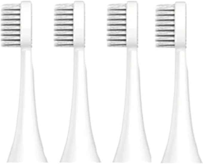 16pcs Replacement Toothbrush Heads Compatible for JD002 Soft Bristles Nozzles