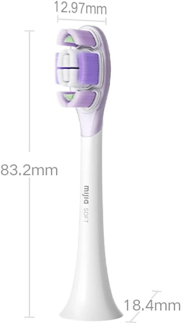 Compatible for XIAOMI MIJIA Toothbrush Pro Replacement Heads (3 Pack)