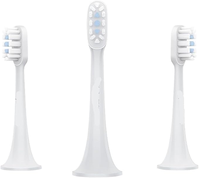 Compatible for MIJIA Sonic Electric Toothbrush Head T100 T300 T500 T500C Replacement Heads(Mijia T100 3PCS)
