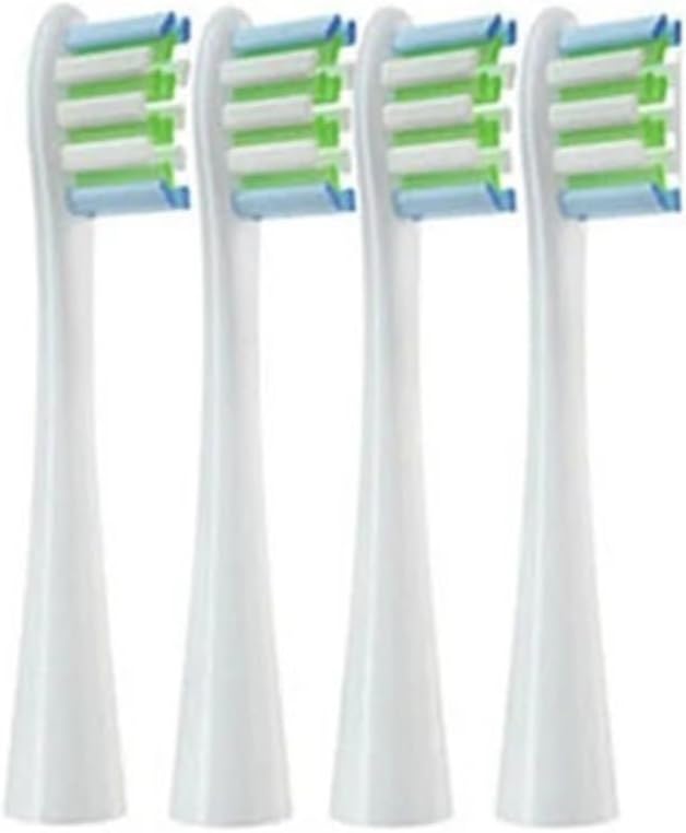 16pcs Toothbrush Replacement Cleaning Tooth Brush Heads Compatible for X PRO / Z1/ F1/ One/Air(16PCS-White)