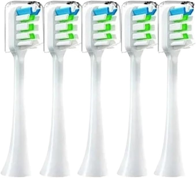 Replacement Brush Heads for X3 X5 V1 X3U 5-10pcs Bristle Electric Toothbrush Sealed Packed(5white)