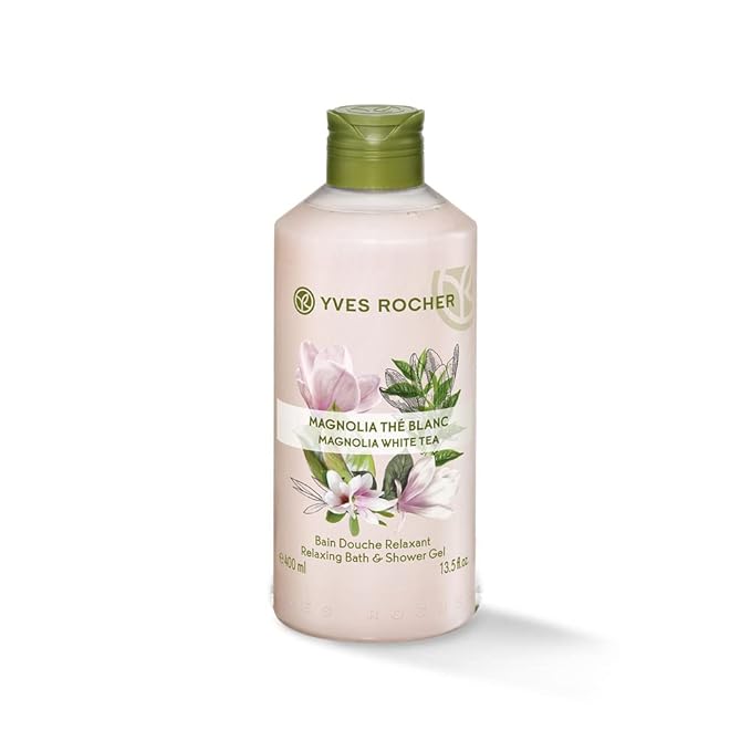 YVES ROCHER Relaxing Bath &amp Shower Gel - Magnolia White Tea