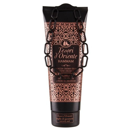 Tesori d'Oriente:Hammam Shower Cream Oil with Argan Oil and Orange Blossom 8.45 Fluid Ounce (250ml) Packages (Pack of 6) [ Italian Import ]