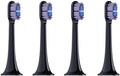 4/8PCS Replacement Brush Heads ForCompatible for XIAOMI MIJIA T700 Sonic Electric Toothbrush Bristle with Caps Sealed Pack(4 PCS Purple)