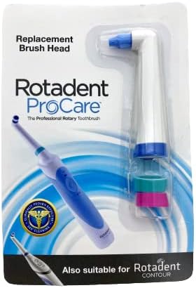 Rotadent ProCare Short-Tip Replacement Brush Head FITS The ROTADENT PROCARE/Contour Toothbrush Models ONLY (Does NOT FIT The Classic Legacy OR Plus Models)…