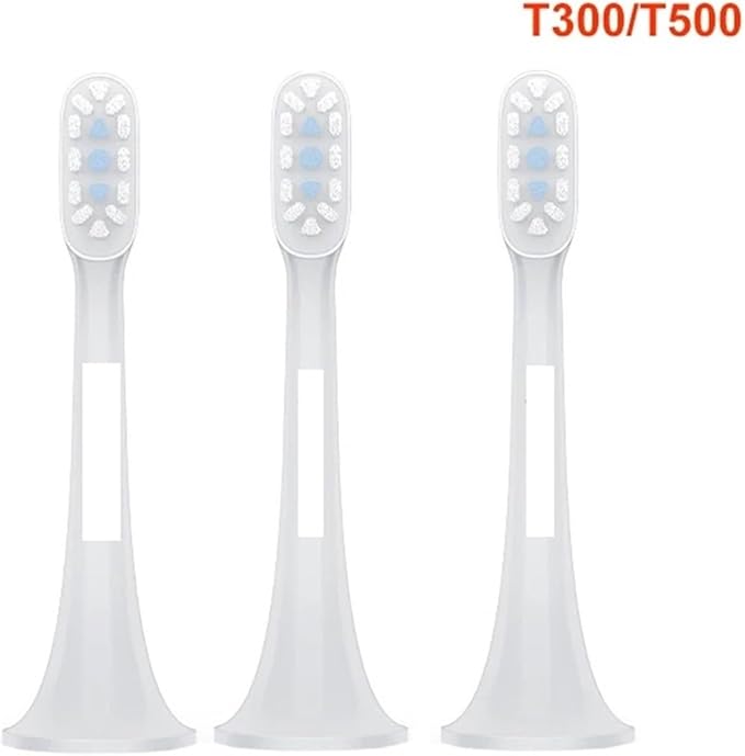 3pcs/6pcsCompatible for T300 T500 Sonic Toothbrush Heads Teethbrush Replacement Oral Hygiene(6pcs Sensitive Type)