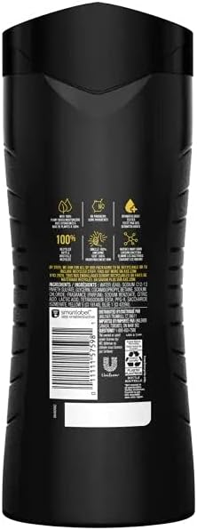 Axe Body Wash Black 16 oz (Pack of 8)
