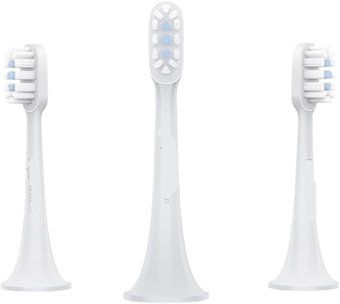 Replacement Toothbrush Heads Compatibility for Mijia Sonic T300 T500 T500C Tooth Brush(T300T500 T500C 3pcs)