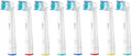 Replacement Toothbrush Heads Compatible For Oral-B Braun Electric Precision Clean Brush Heads Refill For 7000/Pro 1000/9600/ 5000/3000/8000(Brown)