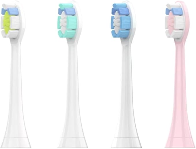 Replacement Toothbrushes Heads Compatible for PhiLips HX 3/6/8/9 Series Electric Toothbrush Vacuum Sealed Packaged(D9pcs)