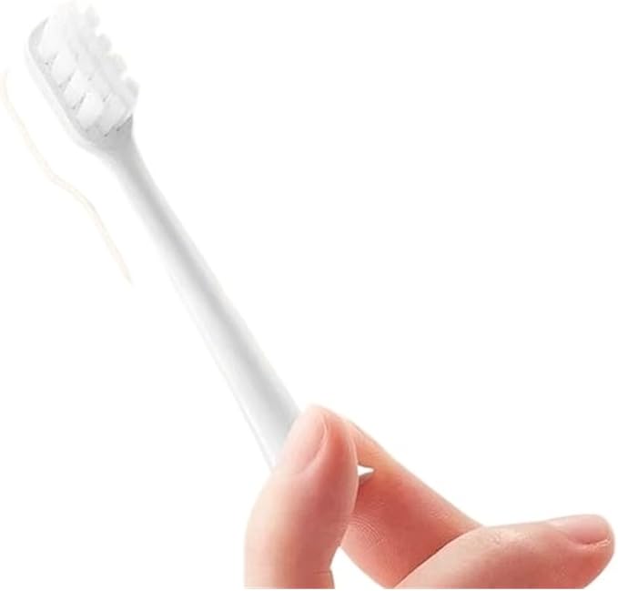 4/8Pcs Compatible for Xiaomi Electric Toothbrush HeadCompatible for Mijia Sonic T200/200C Replacement Brush Head MES606 Soft Bristle(White4Pcs green4Pcs)