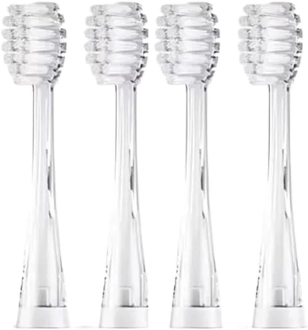 Compatible For Seago YCSG-831 Kids Brush Heads Children Electric Toothbrush Replacement Heads For Seago EK6 977 Sonic Electric Toothbrush 4pcs(4 small heads)