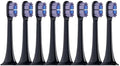 4/8PCS Replacement Brush Heads ForCompatible for XIAOMI MIJIA T700 Sonic Electric Toothbrush Bristle with Caps Sealed Pack(8 PCS Purple)