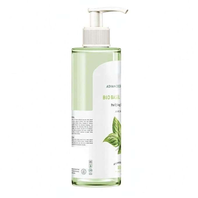 Basil &amp Parsley Revitalizing Body Wash | Soften Skin | Provides Natural Beauty | Deeply Cleanses | 100% Botanical Extracts | Suitable for All Skin Types | 200ml | 6.76 Fl Oz