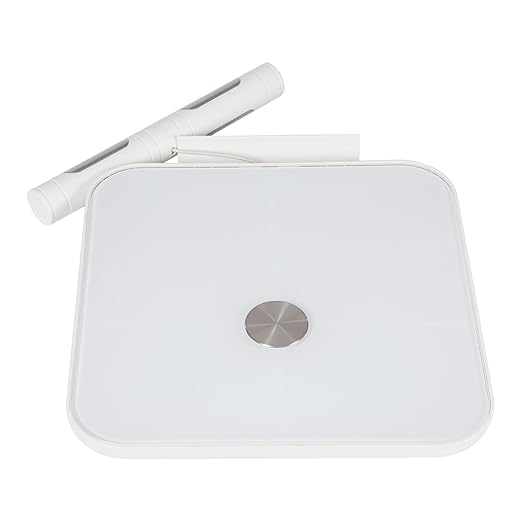 Smart Body Fat Scale 8 Electrode Body Composition Scales for Body Weight Fat Muscle Mass BMI Max. 396lbs Digital Weight Scale with Report Accurate Bathroom Scale for Weight Muscle