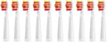 Toothbrush Heads Replaceable Brush Compatible for SG-507B/908/909/917/610/659/719/910/575/551/548(10pcs Pink)