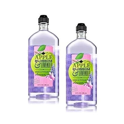 2 Pack Apple Blossom &amp Lavender Shower Gel 10 Oz.