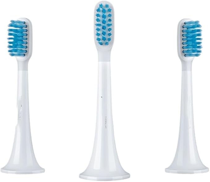 Compatible for MIJIA Sonic Electric Toothbrush Head T100 T200 T200C T300 T301 T302 T500 T700 Replacement Heads(T300T500 Sensitive 3)