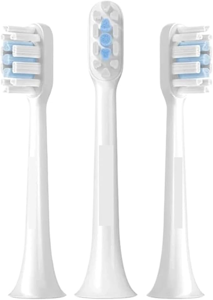 Compatible for Xiaomi Mijia Sonic Electric Toothbrush Head for T200 T300 T301 T302 T700 Replacement Heads Bristle Brush(T301 T302 3PCS)