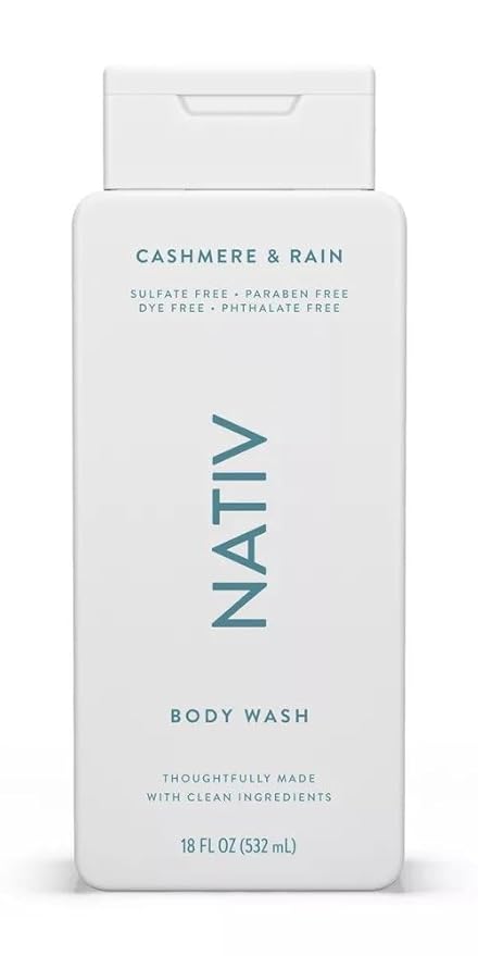 New Limited Edition Collection Body Wash By Nativee - (1) bottle 18 FL OZ (Cashmere &amp Rain)