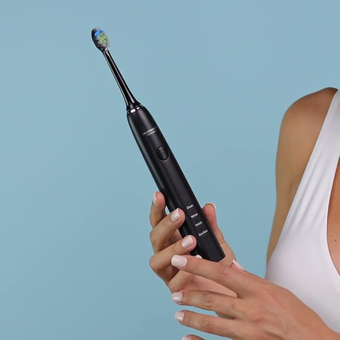 Electric Toothbrush Sonic Toothbrush with Travel Case and 4 Brush Heads and Wireless Charing