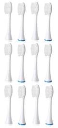 ToiltTree Products Poseidon Replacement Brush Heads for Poseidon Rechargeable Sonic Toothbrush 12 Pack